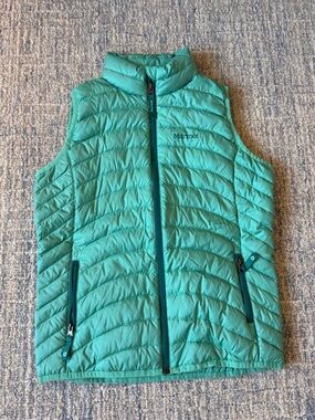 Marmot Teal Puffer 600 Fill Vest